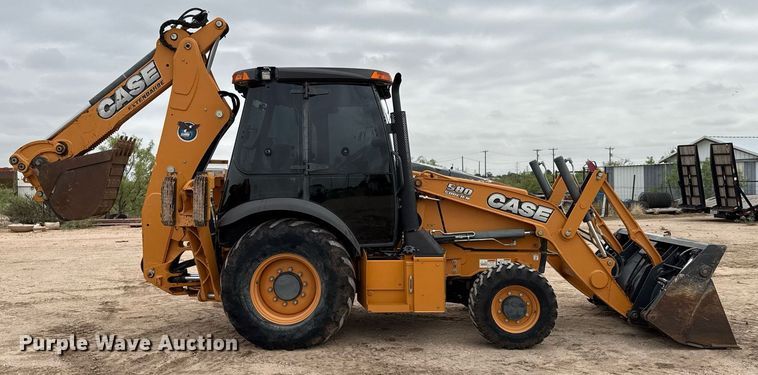 image for item ED5673 2012 Case 580 Super N backhoe