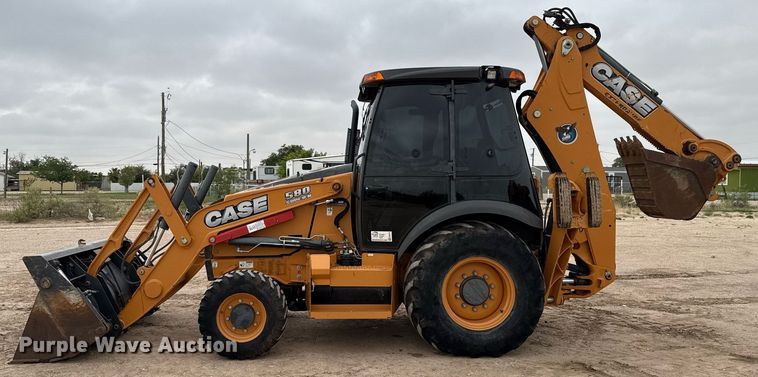 image for item ED5673 2012 Case 580 Super N backhoe