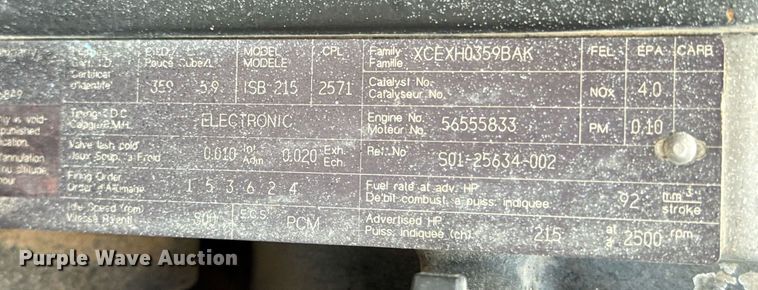 image for item ED5674 1999 Freightliner FL60 water truck