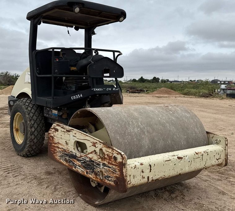 image for item ED5676 2004 Ingersoll-Rand SD-77DX TF single drum vibratory roller