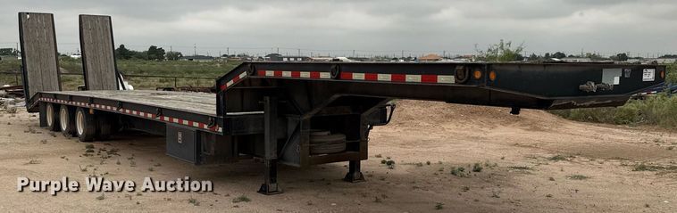 image for item ED5679 2014 Kaufman drop deck equipment trailer