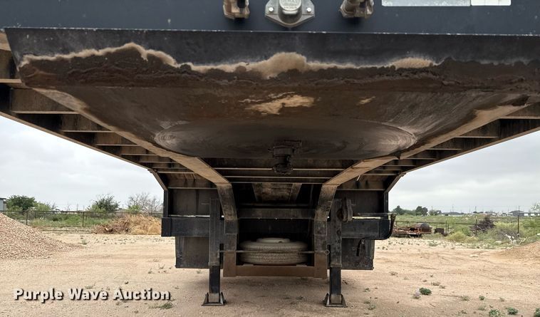 image for item ED5679 2014 Kaufman drop deck equipment trailer