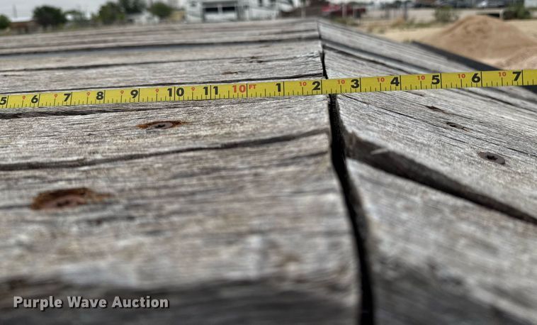 image for item ED5679 2014 Kaufman drop deck equipment trailer