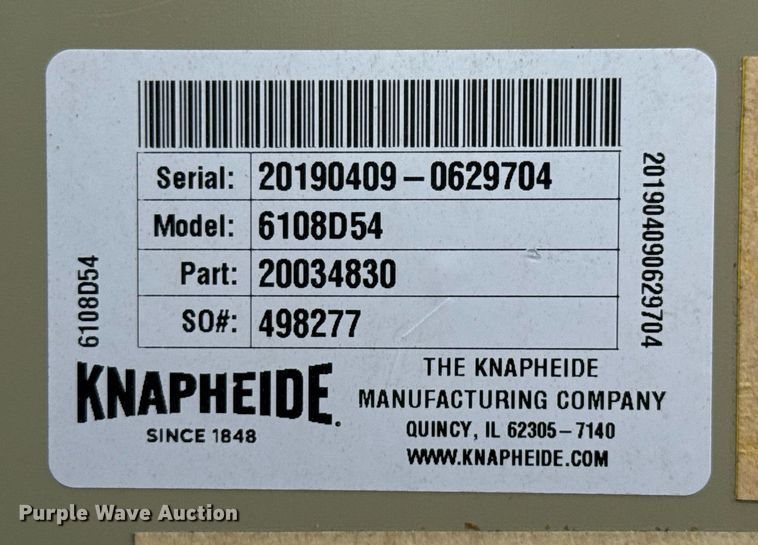 image for item ED5681 2019 Ford F350 Super Duty XL Crew Cab utility bed pickup truck