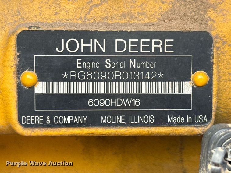 image for item ED5716 2012 John Deere 672G motor grader
