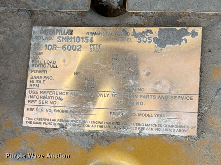 image for item ED5719 2005 Caterpillar CP-563E single drum vibratory roller