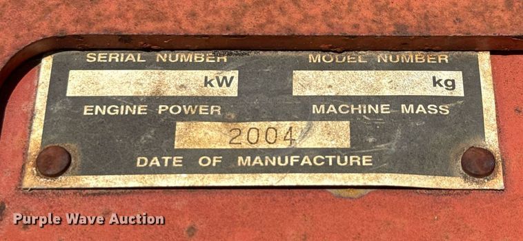 image for item ED5722 2004 Ditch Witch RT40 trencher