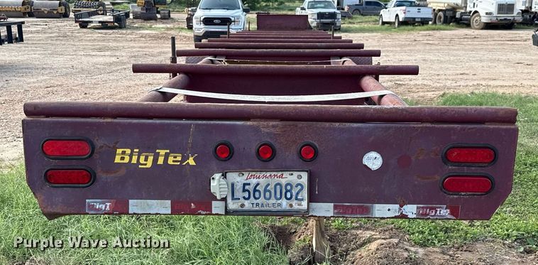 image for item ED5732 2012 Big Tex 12PT pipe trailer