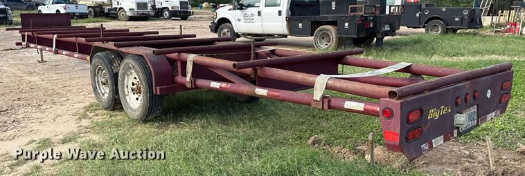 image for item ED5732 2012 Big Tex 12PT pipe trailer