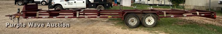 image for item ED5732 2012 Big Tex 12PT pipe trailer