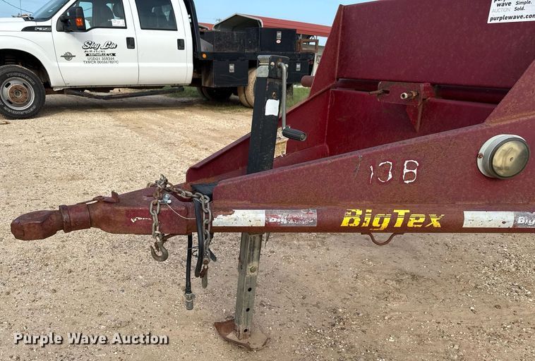 image for item ED5732 2012 Big Tex 12PT pipe trailer