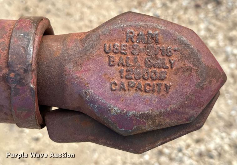 image for item ED5732 2012 Big Tex 12PT pipe trailer