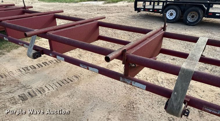image for item ED5732 2012 Big Tex 12PT pipe trailer