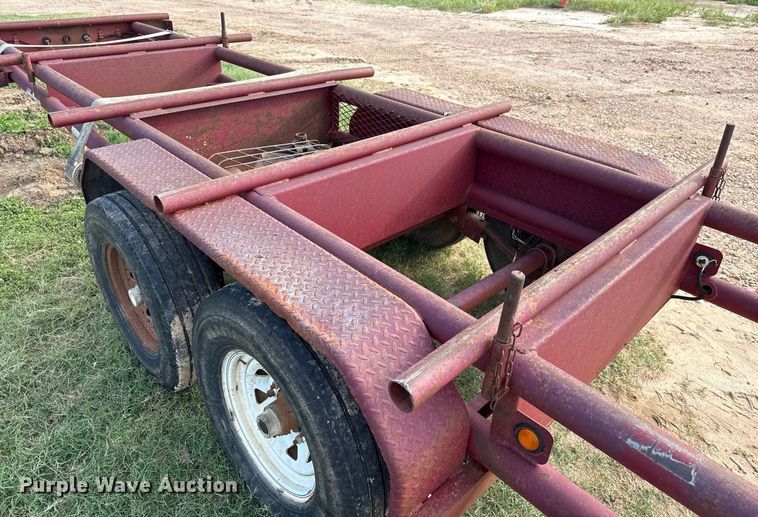 image for item ED5732 2012 Big Tex 12PT pipe trailer