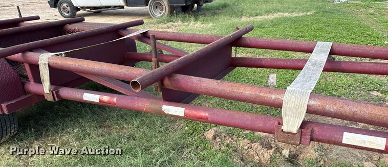 image for item ED5732 2012 Big Tex 12PT pipe trailer