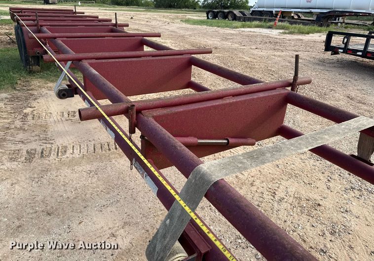 image for item ED5732 2012 Big Tex 12PT pipe trailer