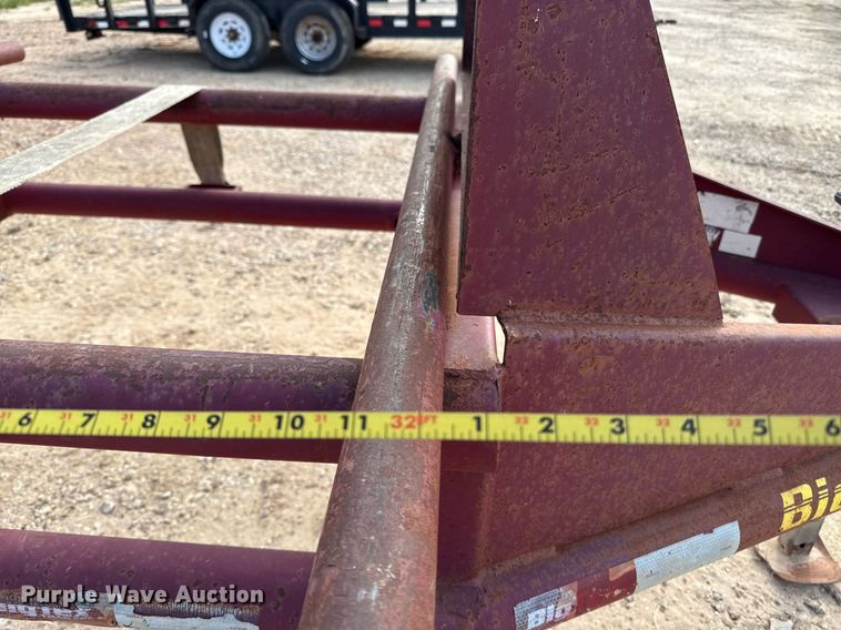 image for item ED5732 2012 Big Tex 12PT pipe trailer