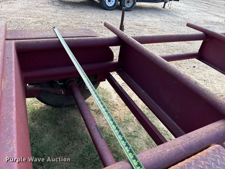 image for item ED5732 2012 Big Tex 12PT pipe trailer