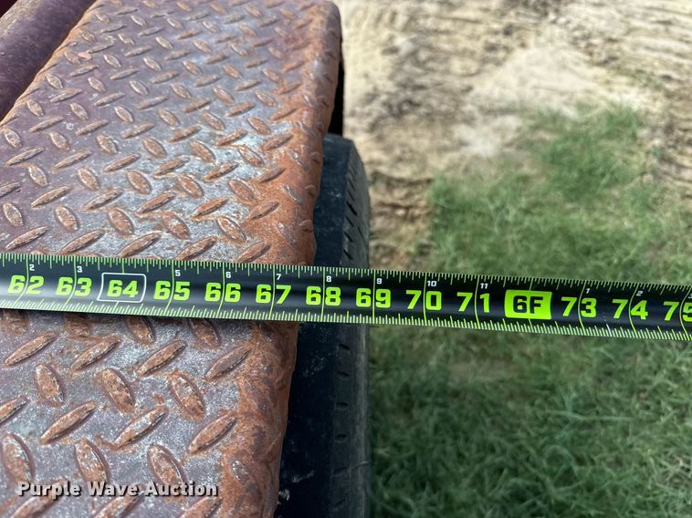 image for item ED5732 2012 Big Tex 12PT pipe trailer