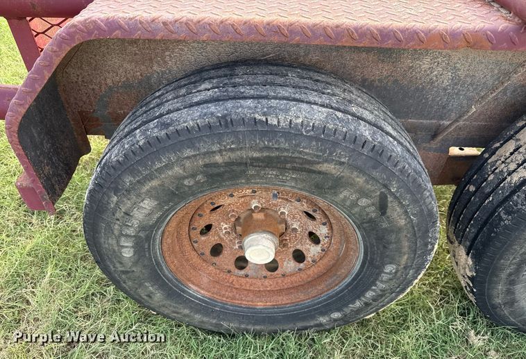 image for item ED5732 2012 Big Tex 12PT pipe trailer