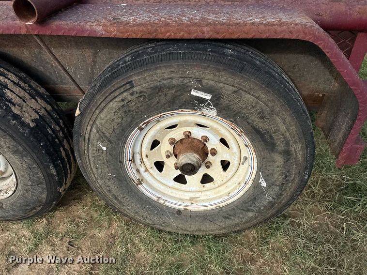 image for item ED5732 2012 Big Tex 12PT pipe trailer