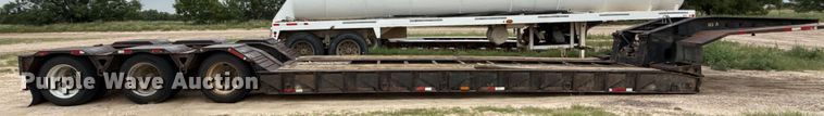 image for item ED5738 1999 Trail King TK110HDG lowboy equipment trailer