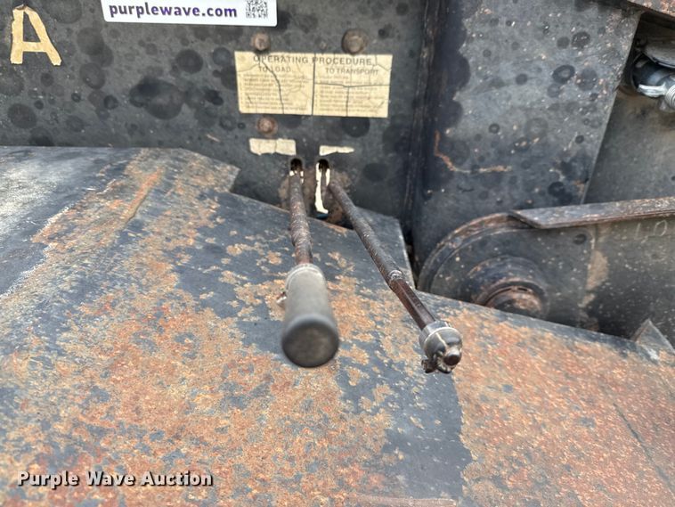 image for item ED5738 1999 Trail King TK110HDG lowboy equipment trailer