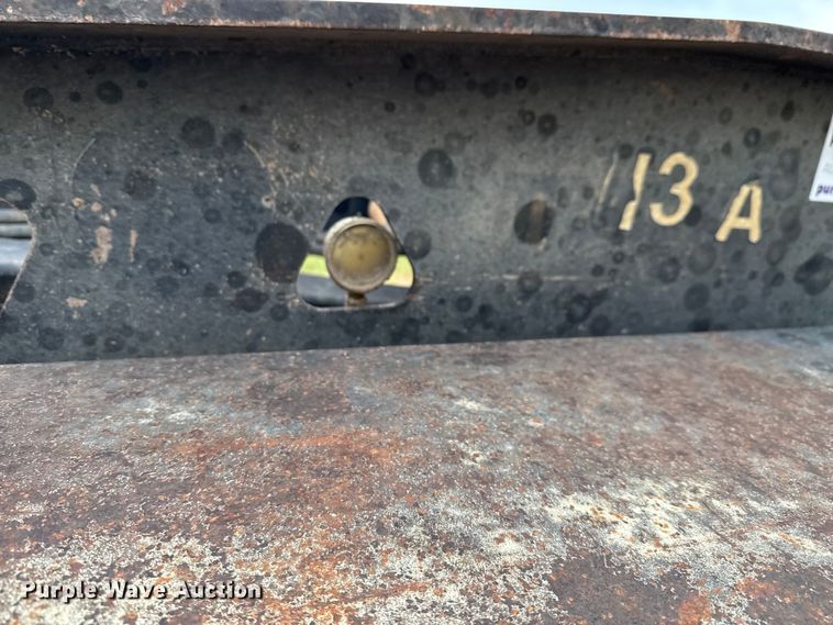 image for item ED5738 1999 Trail King TK110HDG lowboy equipment trailer