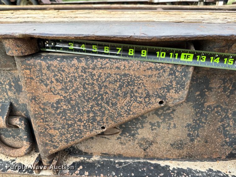 image for item ED5738 1999 Trail King TK110HDG lowboy equipment trailer