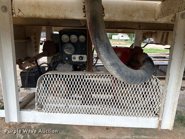 image for item ED5739 2007 Jack County vacuum trailer