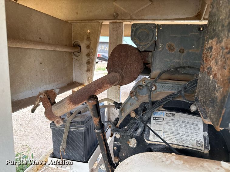 image for item ED5739 2007 Jack County vacuum trailer