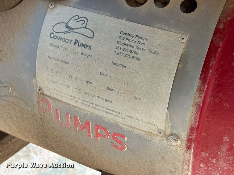 image for item ED5739 2007 Jack County vacuum trailer