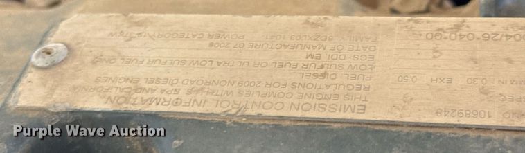 image for item ED5739 2007 Jack County vacuum trailer