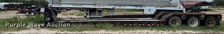 image for item ED5740 1998 Fontaine TB50NGB lowboy equipment trailer