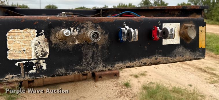 image for item ED5740 1998 Fontaine TB50NGB lowboy equipment trailer