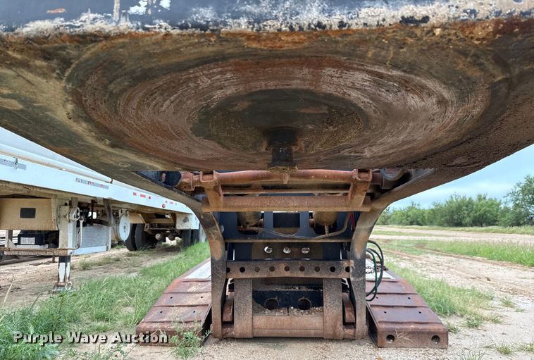 image for item ED5740 1998 Fontaine TB50NGB lowboy equipment trailer