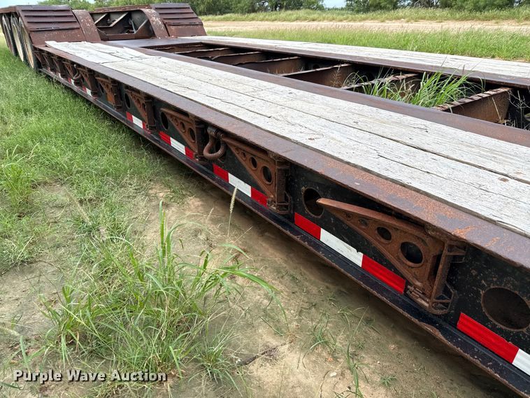 image for item ED5740 1998 Fontaine TB50NGB lowboy equipment trailer