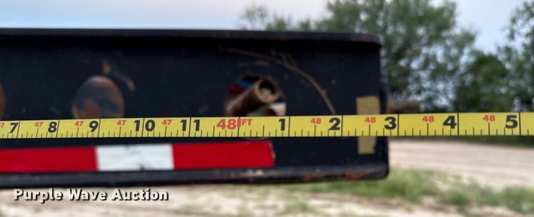 image for item ED5740 1998 Fontaine TB50NGB lowboy equipment trailer