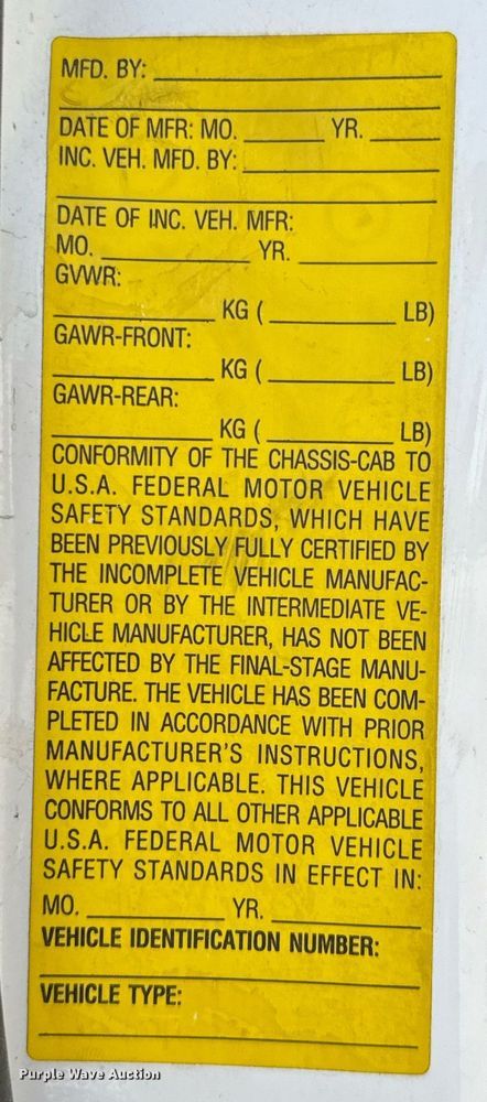 image for item ED5743 2008 Freightliner Business Class M2 dump truck