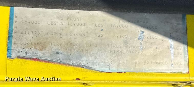 image for item ED5745 1990 International 9300 dump truck