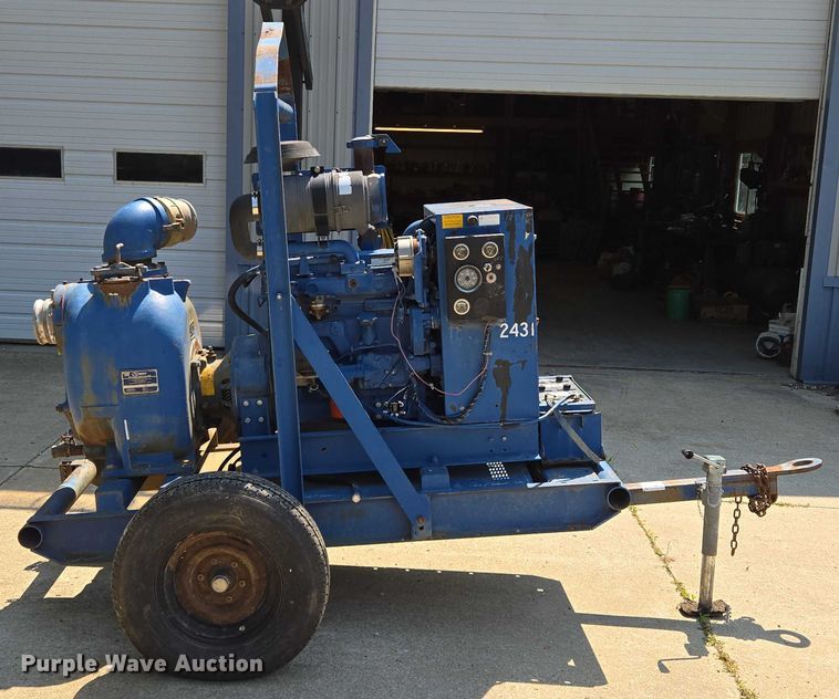 image for item EF1493 Gorman-Rupp  CE6A60-4045D trash pump 