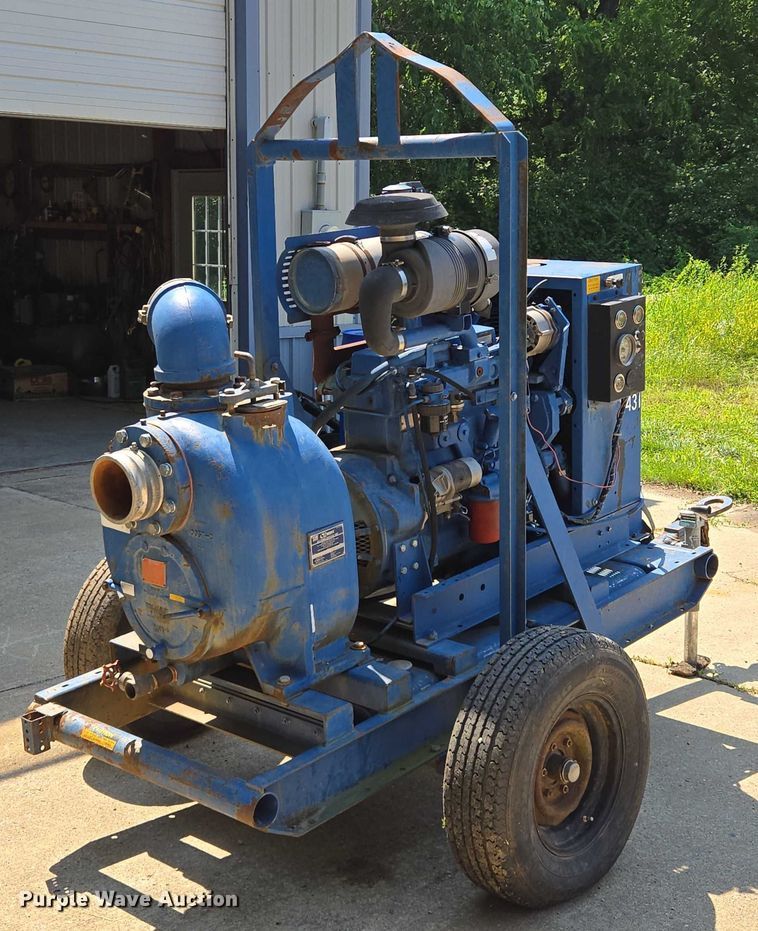 image for item EF1493 Gorman-Rupp  CE6A60-4045D trash pump 