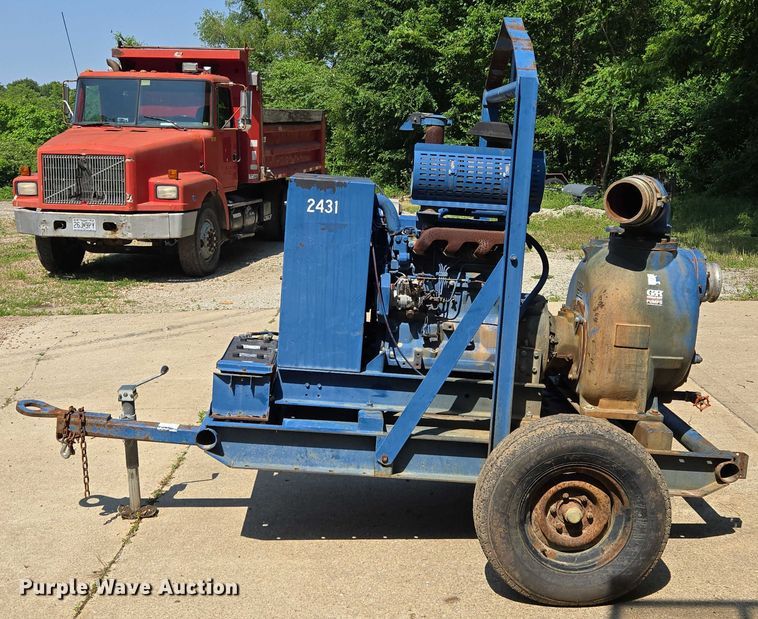 image for item EF1493 Gorman-Rupp  CE6A60-4045D trash pump 