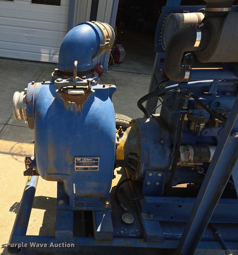 image for item EF1493 Gorman-Rupp  CE6A60-4045D trash pump 