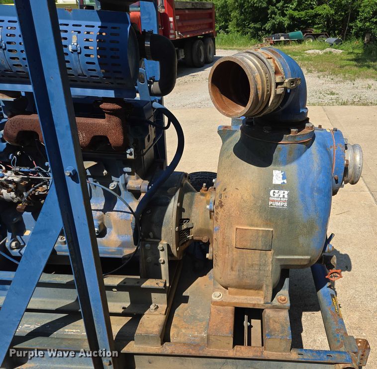 image for item EF1493 Gorman-Rupp  CE6A60-4045D trash pump 