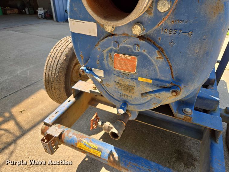 image for item EF1493 Gorman-Rupp  CE6A60-4045D trash pump 