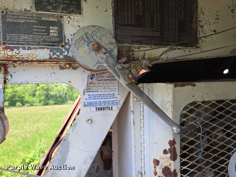 image for item EF1495 1969 Link Belt LS108B crane