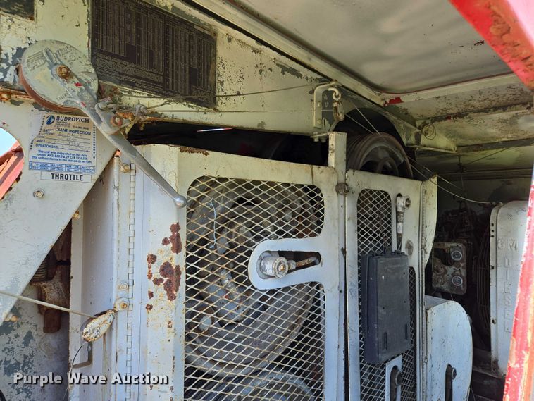 image for item EF1495 1969 Link Belt LS108B crane