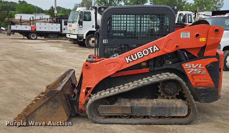 image for item EF1517 2019 Kubota SVL75-2 tracked skid steer loader
