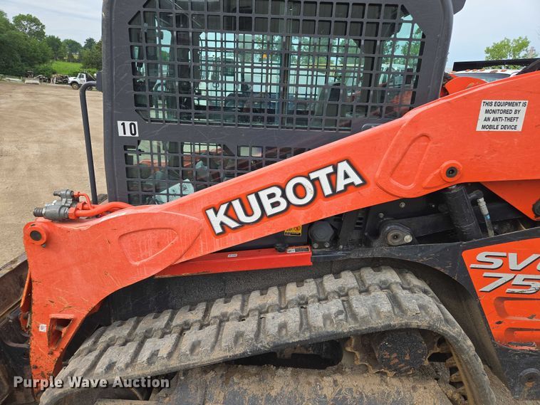 image for item EF1517 2019 Kubota SVL75-2 tracked skid steer loader